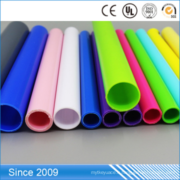 Tuyaux durs transparents transparents de PVC, tube en plastique clair de PVC